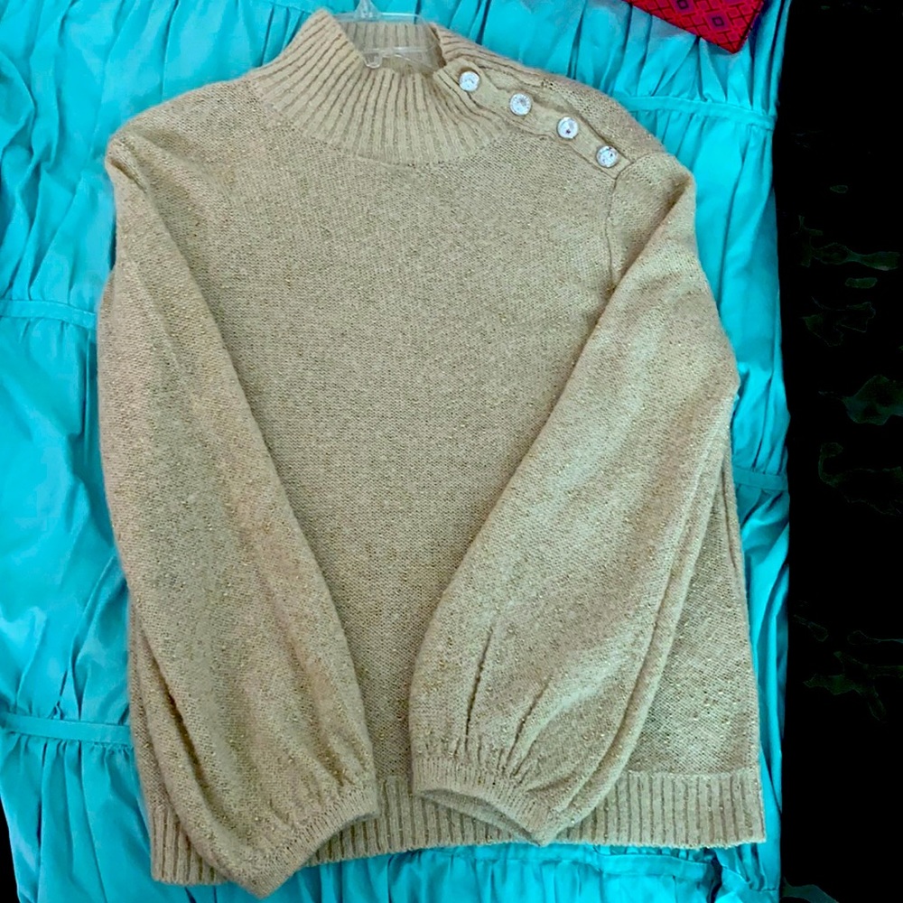 Golden color ladies jacket